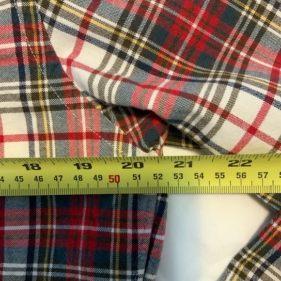 JCrew button down plaid oxford shirt - Picture 3 of 4
